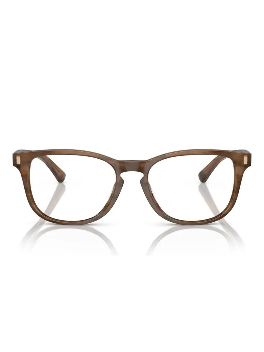 Мужские круглые очки, BB2060U Brooks Brothers — изображение 3 из 5, коричневый