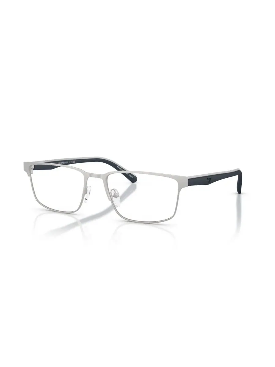 Мужские квадратные очки, EA1175 Emporio Armani, matte серебро