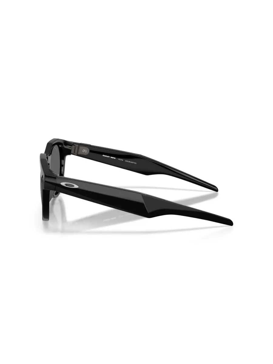 Солнцезащитные очки унисекс Meta HSTN Polarized AI, модель OW8002 Oakley — изображение 3 из 6, черный