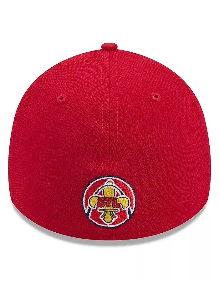 Мужская красная кепка St. Louis Cardinals 2024 City Connect 39THIRTY Flex New Era — изображение 3 из 4, красный