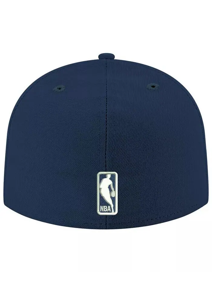 Кепка приталенного кроя Denver Nuggets Basic 59FIFTY New Era — изображение 4 из 4, темно-синий