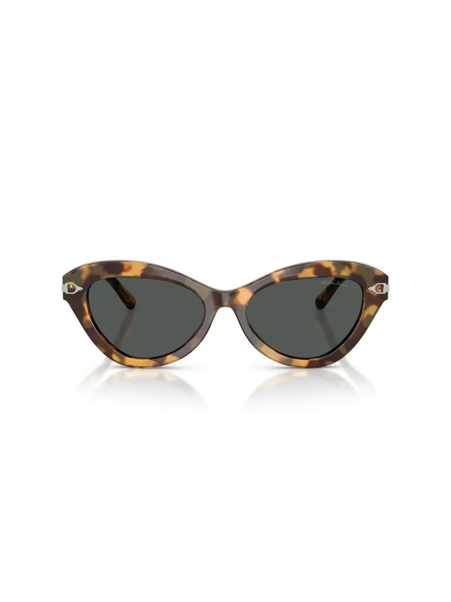 Женские солнцезащитные очки кошачий глаз, RL8236U Ralph Lauren, Spotty Havana — изображение 2 из 6