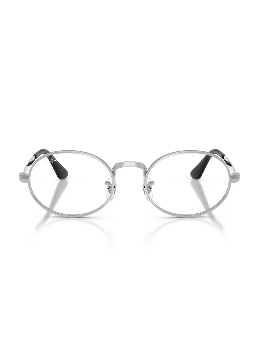 Овальные очки унисекс, RB3931V Ray-Ban — изображение 4 из 5, серебряный