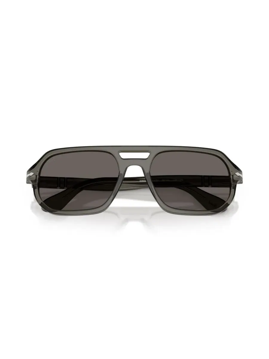 Солнцезащитные очки унисекс прямоугольной формы, Guido PO3393S Persol — изображение 5 из 7, прозрачный серый