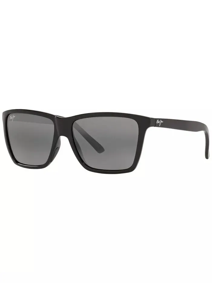 Мужские поляризованные солнцезащитные очки Maui Jim — изображение 1 из 4, черный