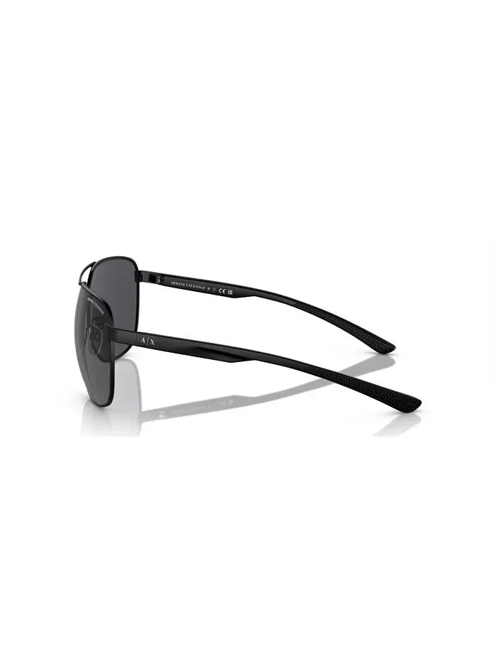 Мужские солнцезащитные очки AX2047S A|X Armani Exchange — изображение 4 из 6, черный