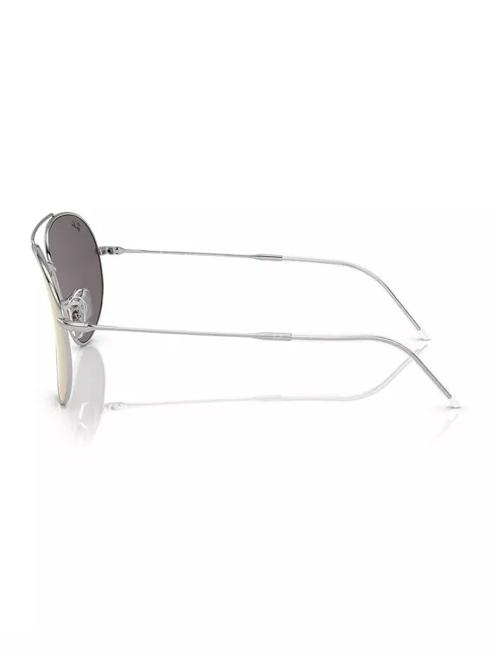 Солнцезащитные очки унисекс, Aviator Reverse RBR0101S Ray-Ban — изображение 2 из 7, серебряный