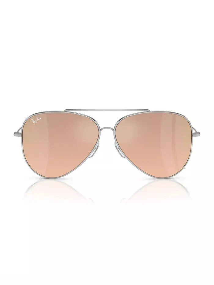 Солнцезащитные очки унисекс, Aviator Reverse RBR0101S Ray-Ban — изображение 5 из 7, серебряный
