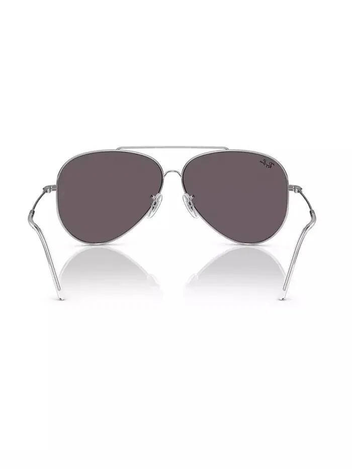 Солнцезащитные очки унисекс, Aviator Reverse RBR0101S Ray-Ban — изображение 6 из 7, серебряный