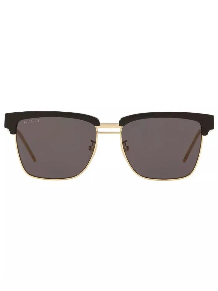 Мужские солнцезащитные очки, GG0603S Gucci — изображение 2 из 6, черный/серый