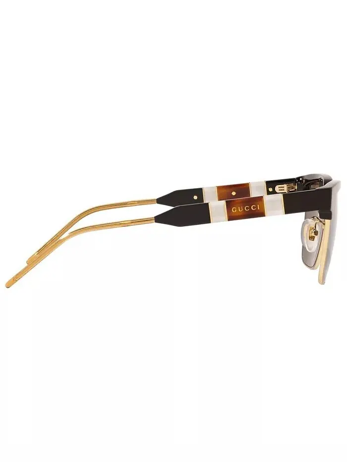 Мужские солнцезащитные очки, GG0603S Gucci — изображение 4 из 6, черный/серый