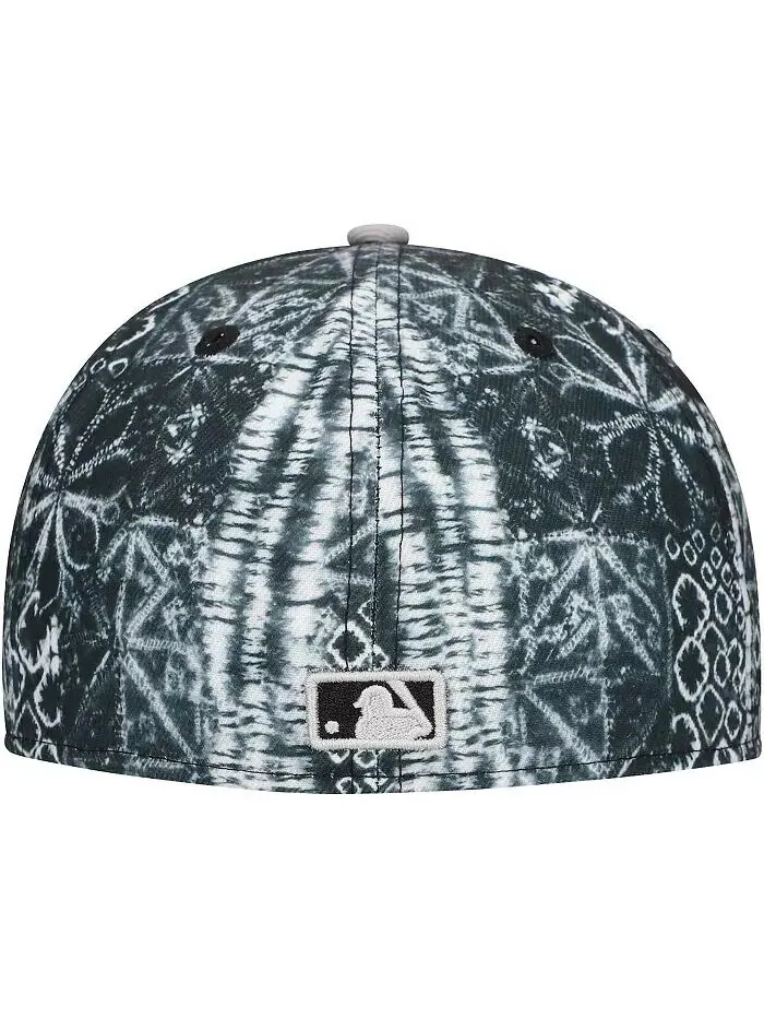 Мужская черная приталенная шляпа Los Angeles Dodgers Sands 59FIFTY New Era — изображение 4 из 4, черный