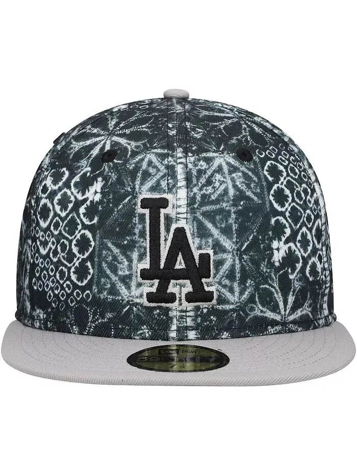Мужская черная бейсболка Los Angeles Dodgers Sands 59FIFTY Fitted New Era — изображение 3 из 4