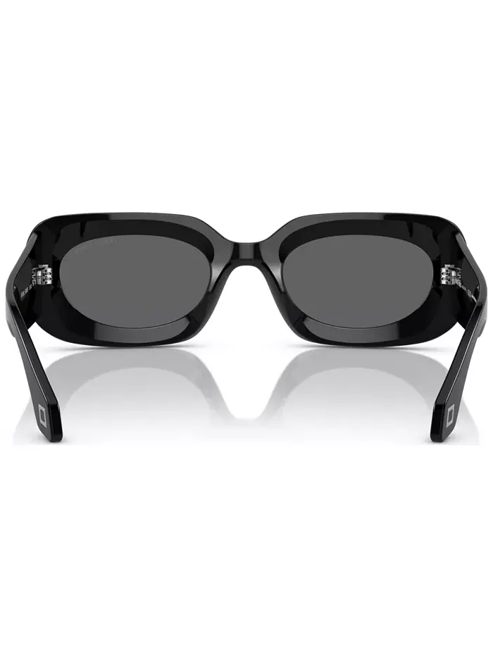 Женские солнцезащитные очки, AR818252-X 52 Giorgio Armani — изображение 4 из 6, черный