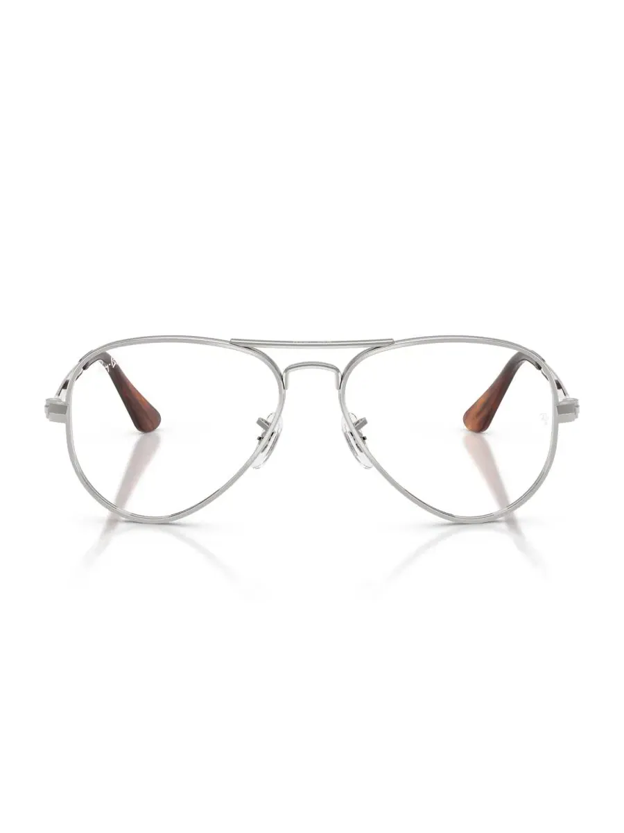 Очки Ray-Ban RB3925V Aviator Max Optics — изображение 2 из 5, серебряный