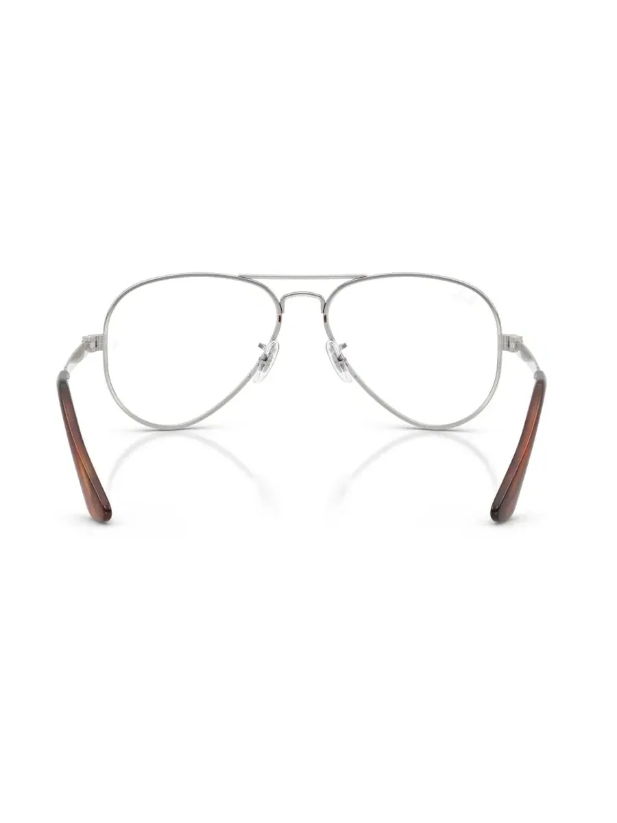 Очки Ray-Ban RB3925V Aviator Max Optics — изображение 4 из 5, серебряный