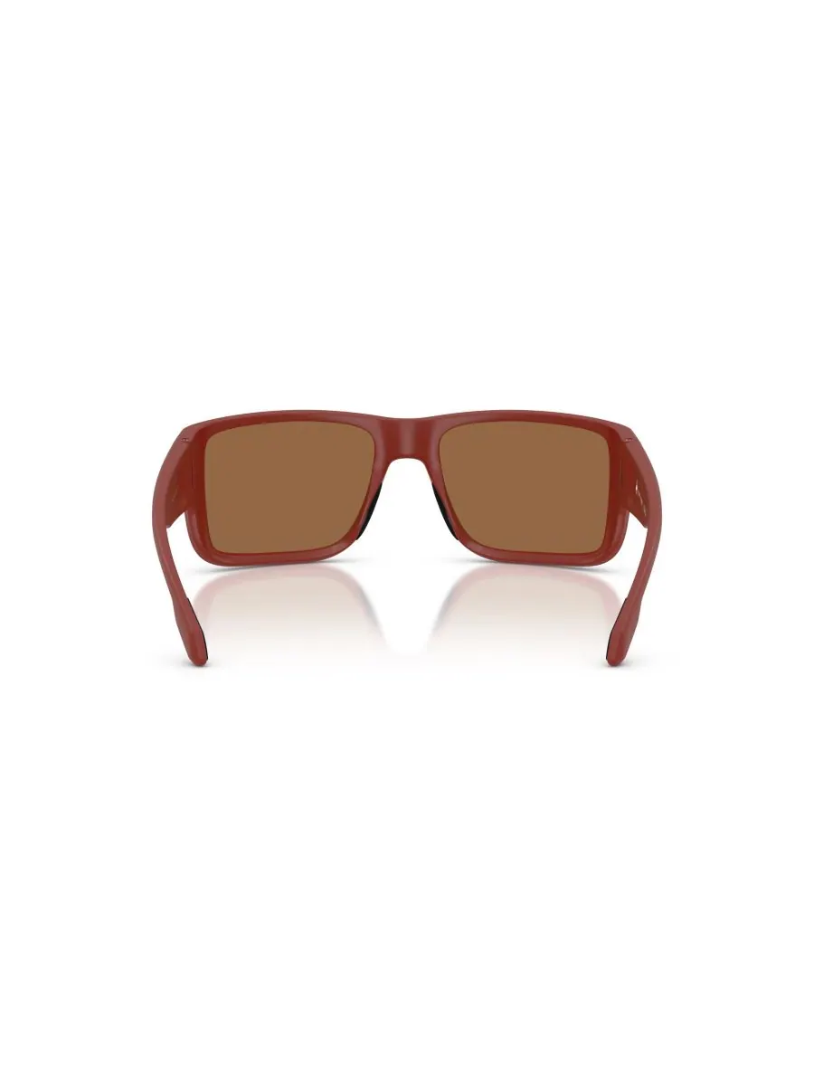 Поляризованные солнцезащитные очки Native Badlands для мужчин, модель XD9045 Native Eyewear — изображение 4 из 6, красный
