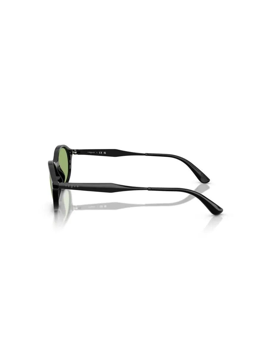 Женские овальные солнцезащитные очки, VO5625S Vogue Eyewear — изображение 3 из 8, черный