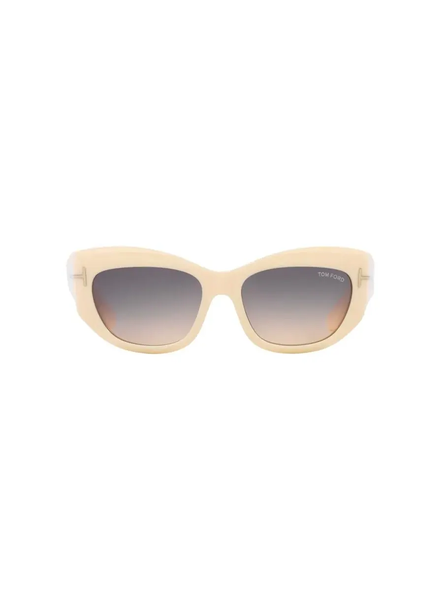 Женские солнцезащитные очки Brianna, градиентные TR001702 Tom Ford — изображение 3 из 5, белый