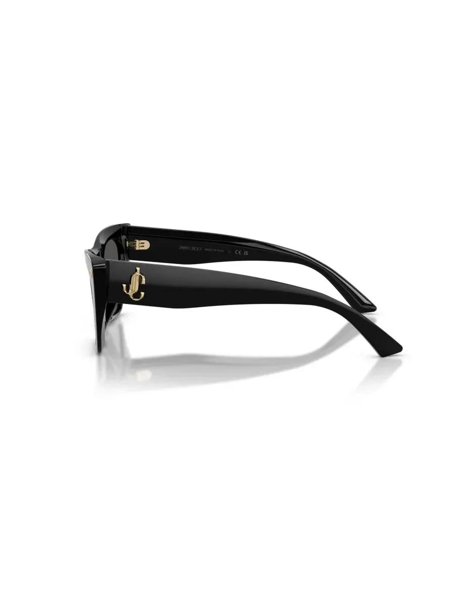 Женские солнцезащитные очки «кошачий глаз», JC5062U Jimmy Choo — изображение 3 из 6, черный
