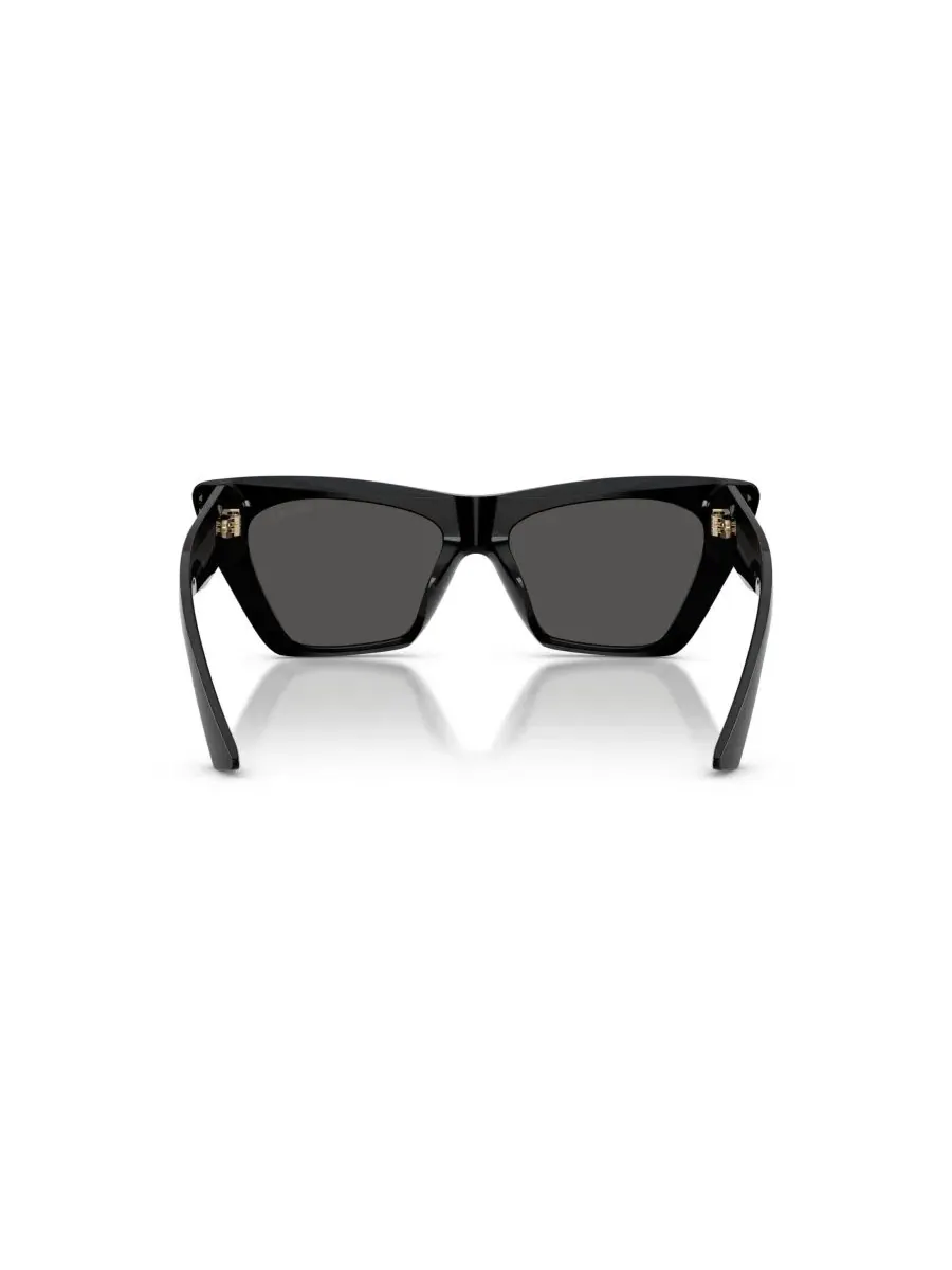Женские солнцезащитные очки «кошачий глаз», JC5062U Jimmy Choo — изображение 4 из 6, черный