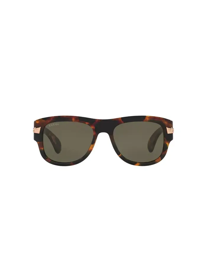 Мужские прямоугольные солнцезащитные очки, GG1517S GC002208 Gucci — изображение 2 из 5, коричневый