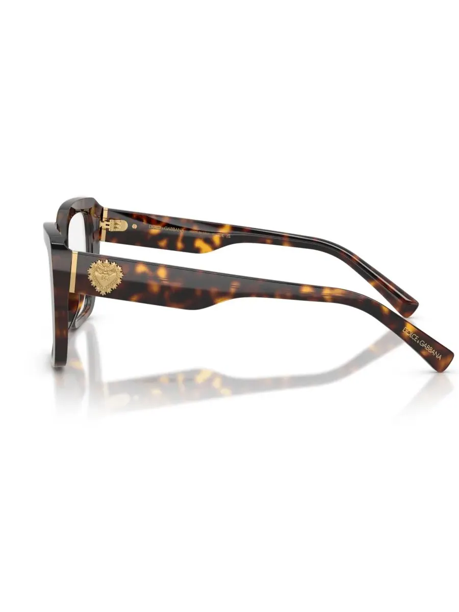 Женские квадратные очки, DG3441 Dolce&Gabbana — изображение 3 из 5, коричневый