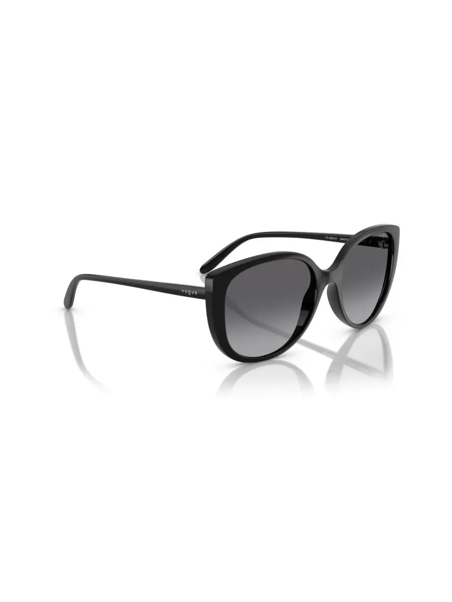 Женские поляризованные солнцезащитные очки Butterfly, VO5623S Vogue Eyewear — изображение 6 из 8, черный