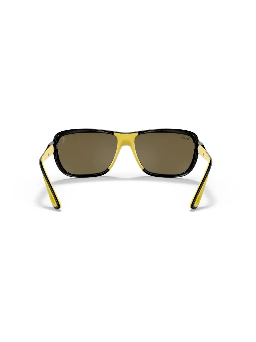 Солнцезащитные очки-прямоугольник из нейлона, модель RB4365M Scuderia Ferrari Collection Ray-Ban — изображение 4 из 6, черный