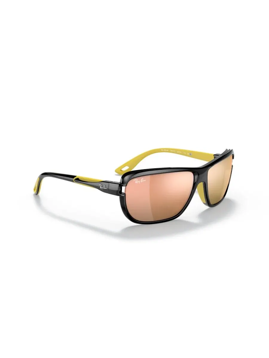 Солнцезащитные очки-прямоугольник из нейлона, модель RB4365M Scuderia Ferrari Collection Ray-Ban — изображение 6 из 6, черный