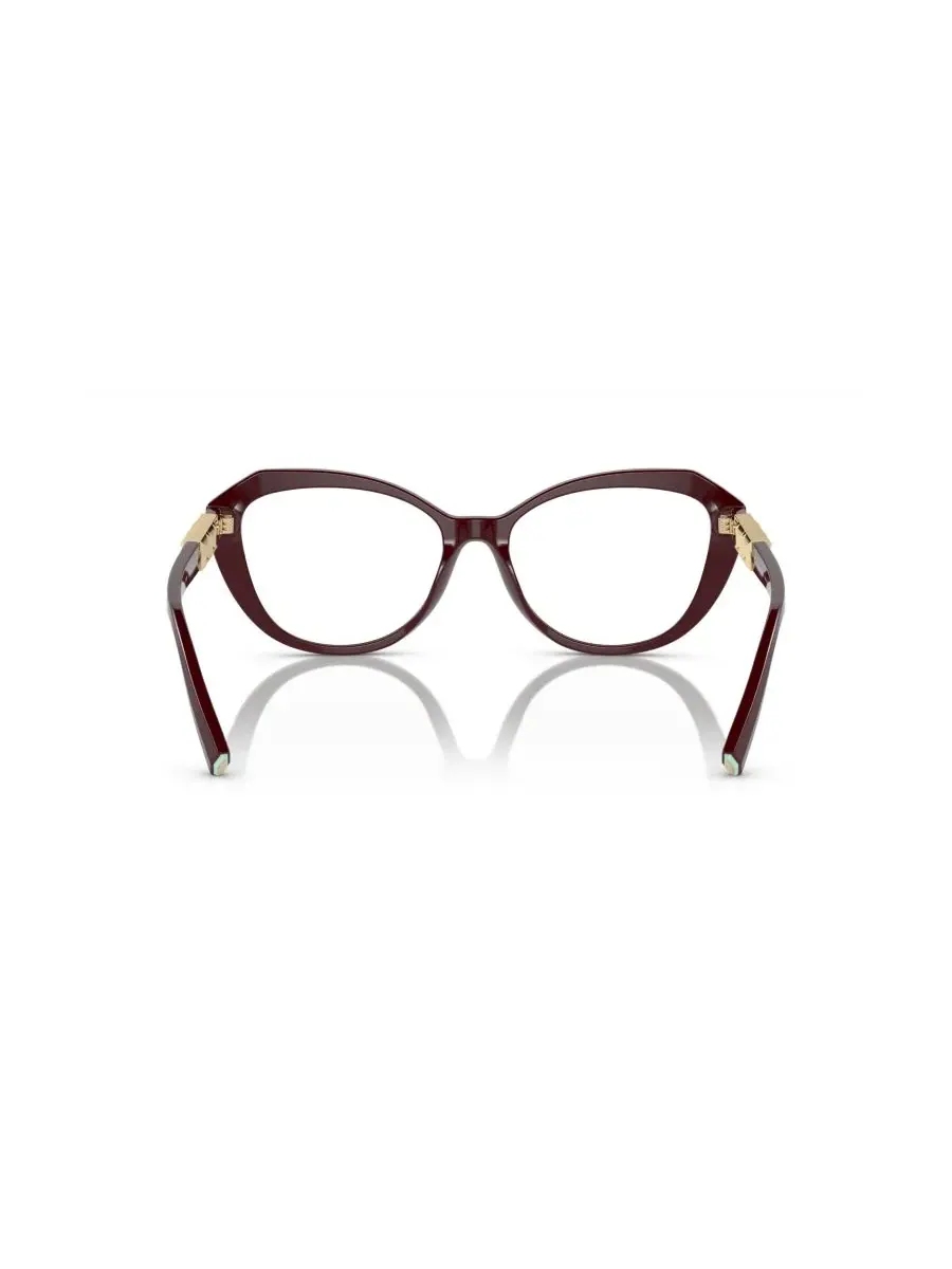 Женские очки кошачий глаз из ацетата TF2241B Tiffany & Co. — изображение 2 из 5, бордовый
