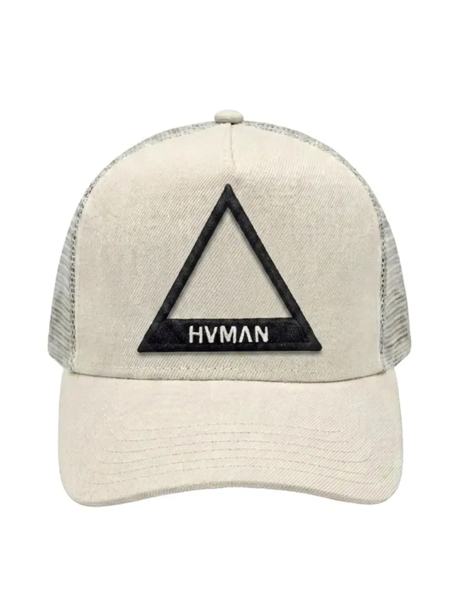 Кепка-тракер с сеткой и вышивкой Hvman Chosen To Prevail x Cult — изображение 2 из 3, белый