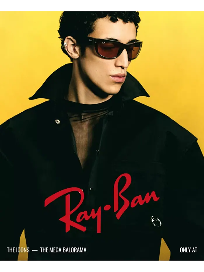 Унисекс солнцезащитные очки, Mega Balorama RB2289 Ray-Ban — изображение 6 из 7, черный