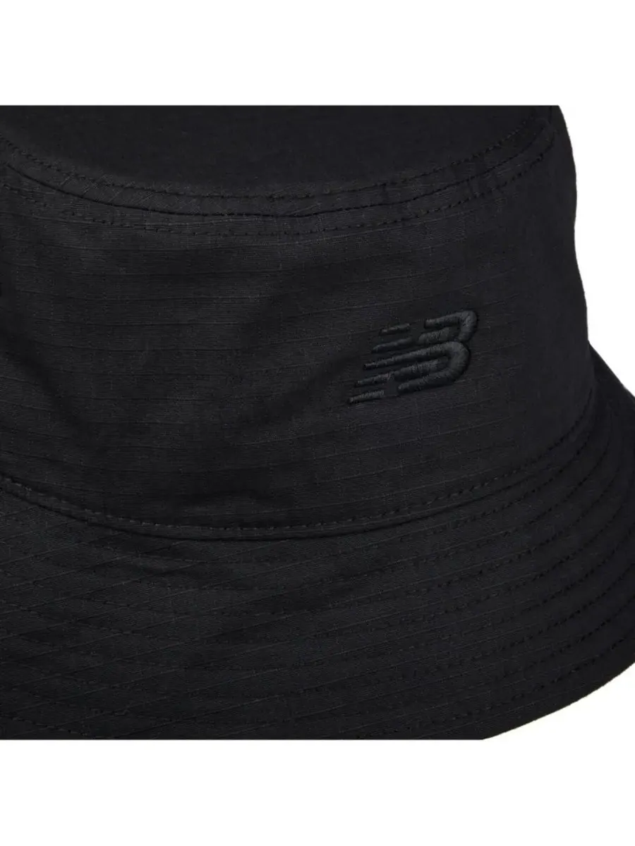 New Balance Мужская черная панама с логотипом Flying Logo, размер S/M — изображение 5 из 6, черный