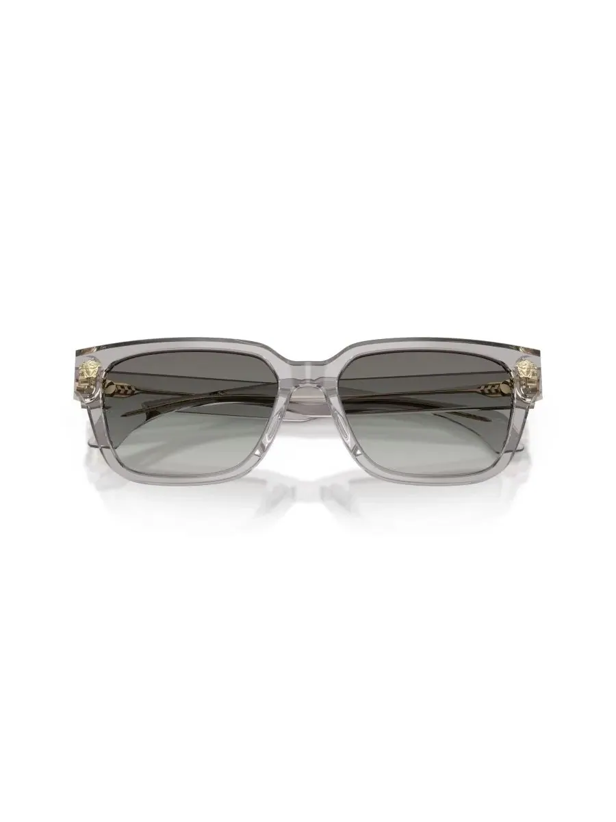 Мужские прямоугольные солнцезащитные очки, VE4513D Versace — изображение 5 из 6, прозрачный серый