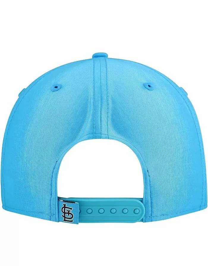 Мужская синяя бейсболка-кнопка для гольфа St. Louis Cardinals Neon New Era — изображение 2 из 4
