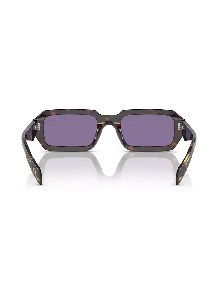 Женские солнцезащитные очки Symbole Geometric, модель PR A12S PRADA — изображение 3 из 6, коричневый