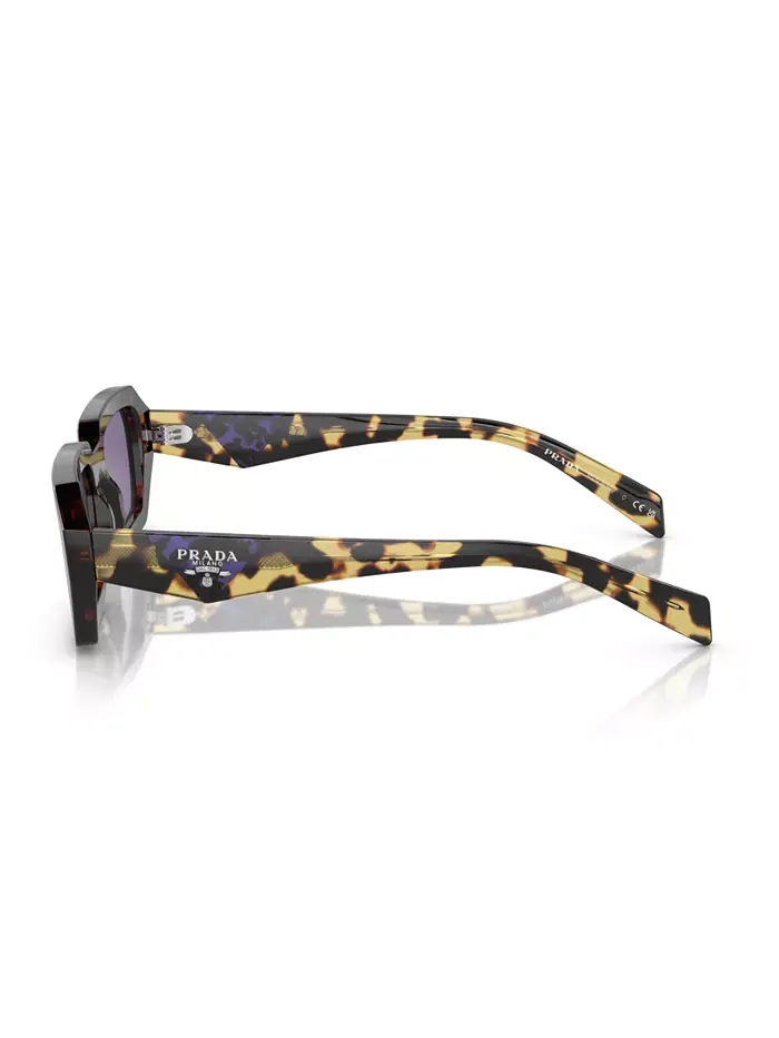 Женские солнцезащитные очки Symbole Geometric, модель PR A12S PRADA — изображение 4 из 6, коричневый