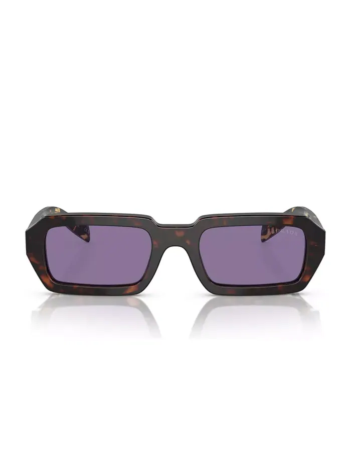 Женские солнцезащитные очки Symbole Geometric, модель PR A12S PRADA — изображение 5 из 6, коричневый