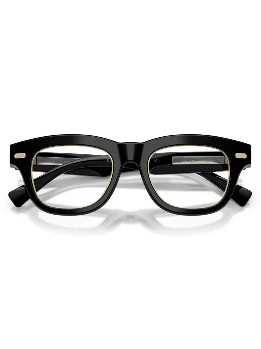 Очки квадратные из ацетата BC3017 Brunello Cucinelli — изображение 5 из 6, черный