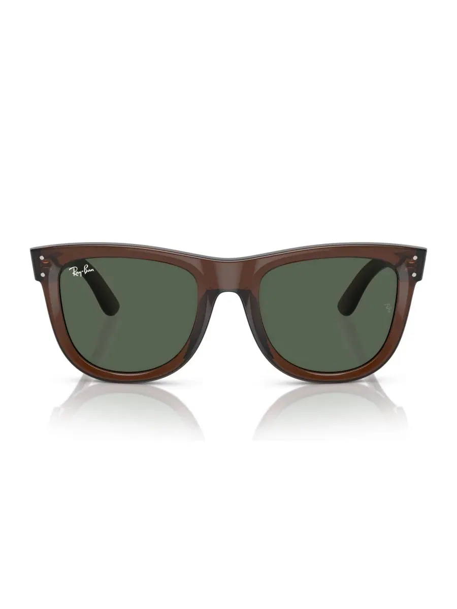 Солнцезащитные очки Wayfarer Reverse Ray-Ban — изображение 2 из 7, прозрачный коричневый