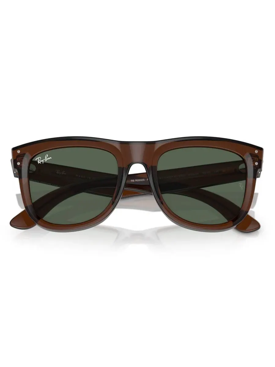 Солнцезащитные очки Wayfarer Reverse Ray-Ban — изображение 5 из 7, прозрачный коричневый