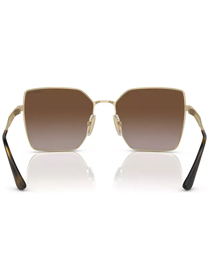 Женские поляризационные солнцезащитные очки, градиент Polar VO4284S Vogue Eyewear — изображение 4 из 7, бледный золотистый