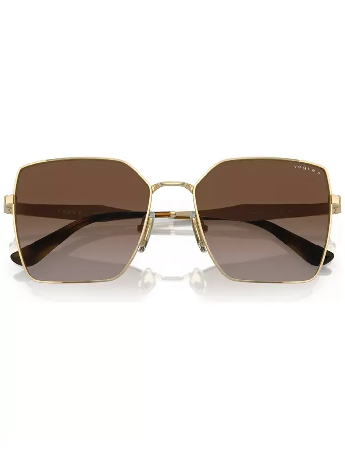 Женские поляризационные солнцезащитные очки, градиент Polar VO4284S Vogue Eyewear — изображение 5 из 7, бледный золотистый