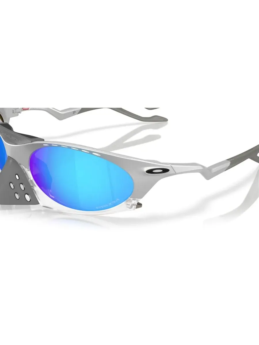 Мужские солнцезащитные очки Plantaris, OO9437 Oakley — изображение 2 из 10, серебристый