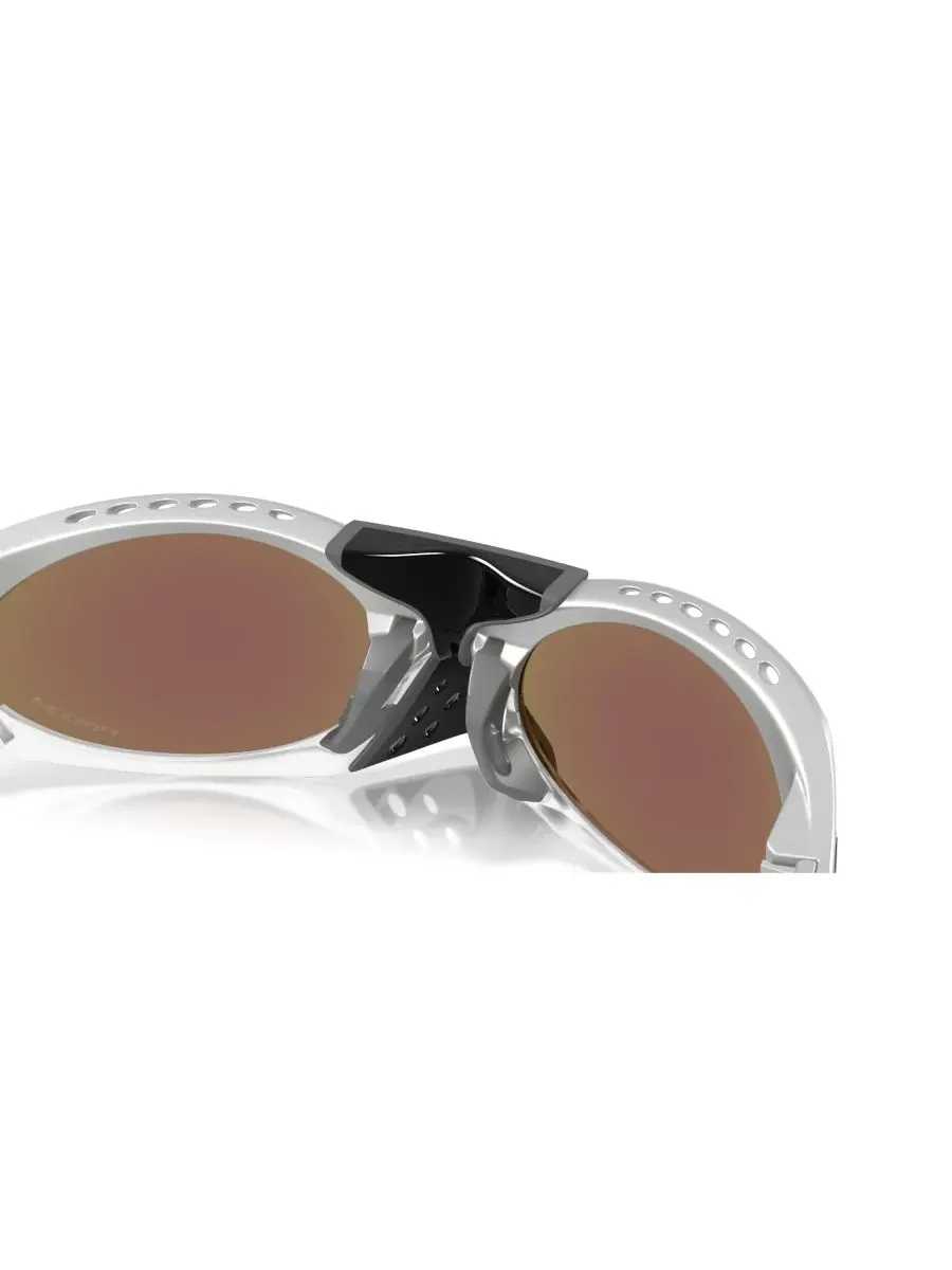 Мужские солнцезащитные очки Plantaris, OO9437 Oakley — изображение 8 из 10, серебристый