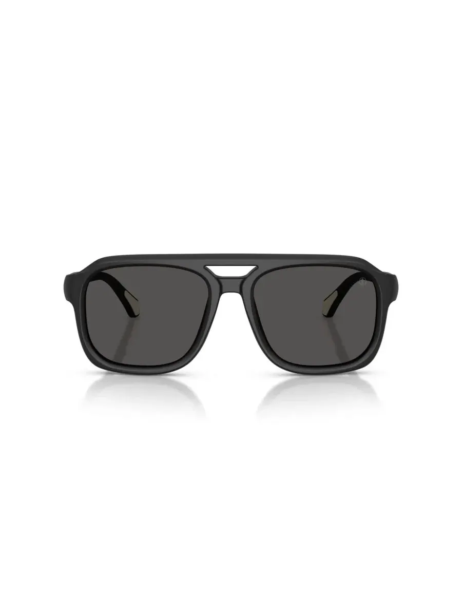 Солнцезащитные очки Vantos прямоугольной формы унисекс, ME6024 Moncler — изображение 3 из 6, черный