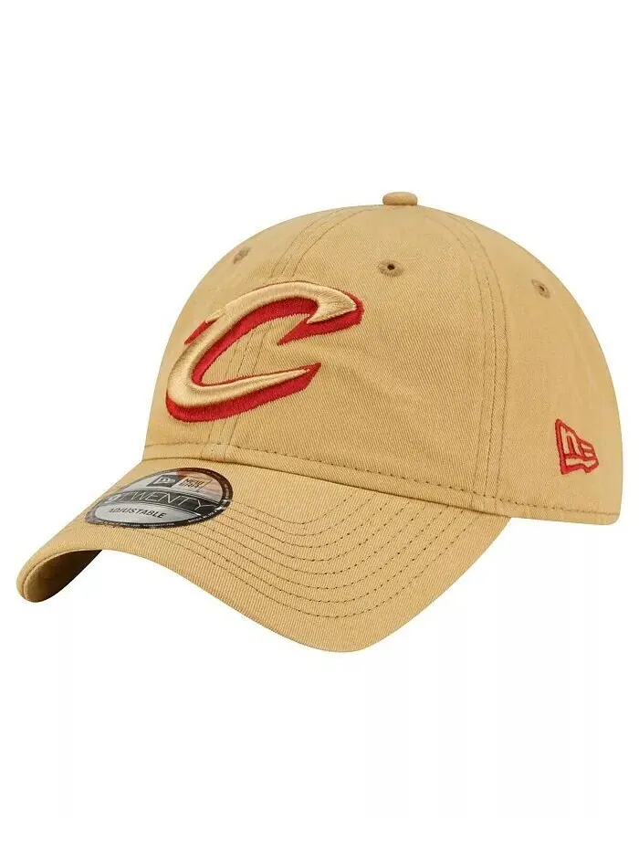 Мужская бежевая кепка Cleveland Cavaliers Team 2.0 9TWENTY Adjustable New Era