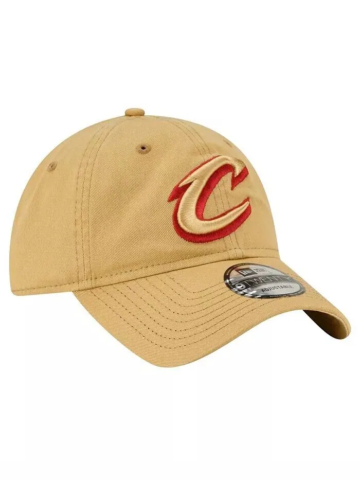 Мужская бежевая кепка Cleveland Cavaliers Team 2.0 9TWENTY Adjustable New Era — изображение 3 из 4