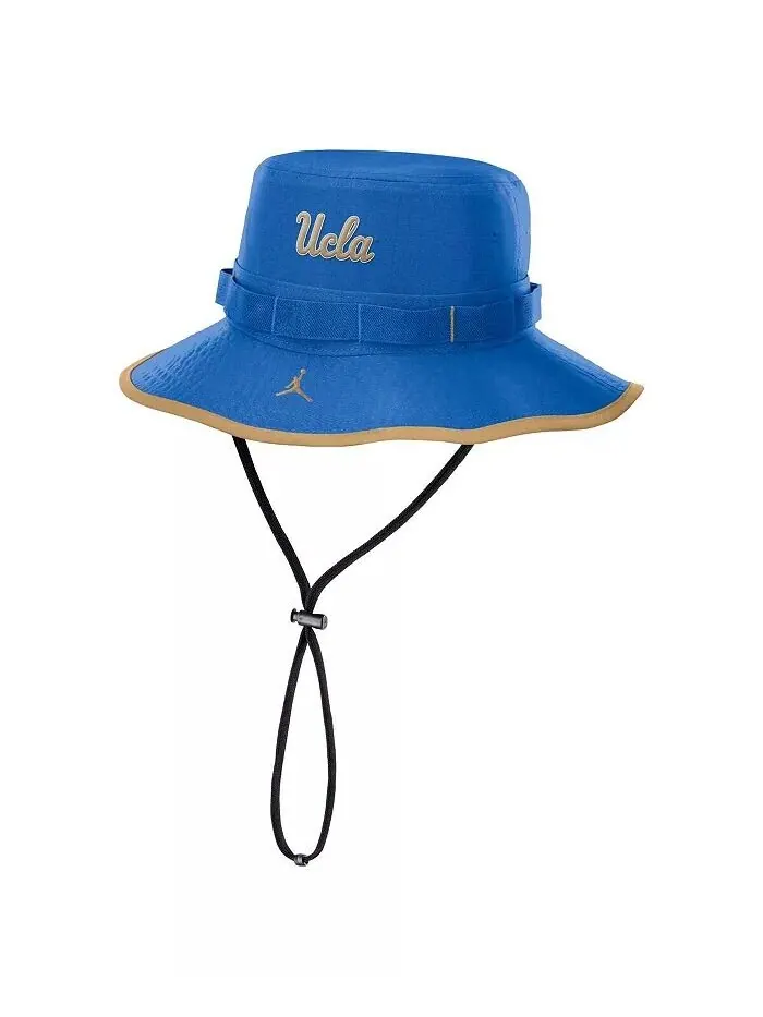Мужская синяя панама-ведро Boonie UCLA Bruins 2024/25 On-Field Apex Performance Boonie Jordan